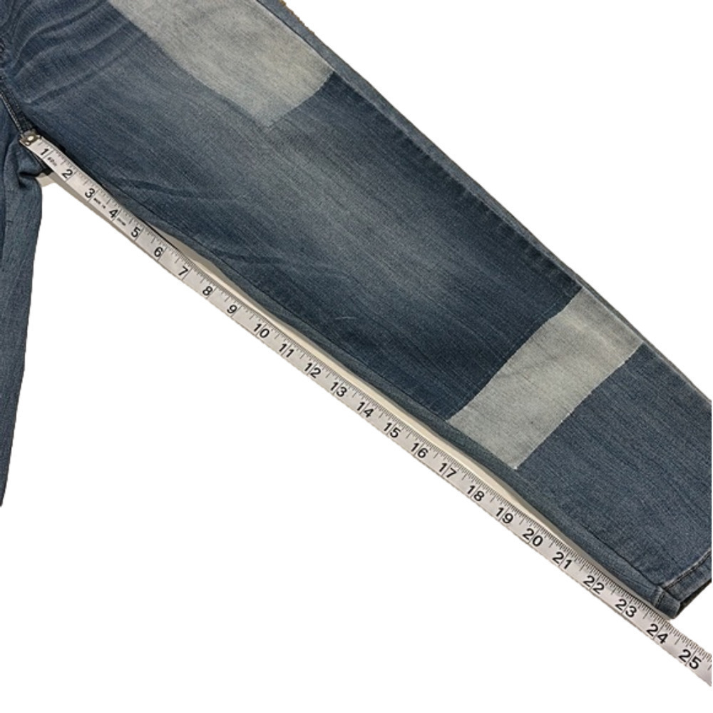 Simply Vera Vera Wang Two-Tone Blue Jeans - Picture 6 of 9